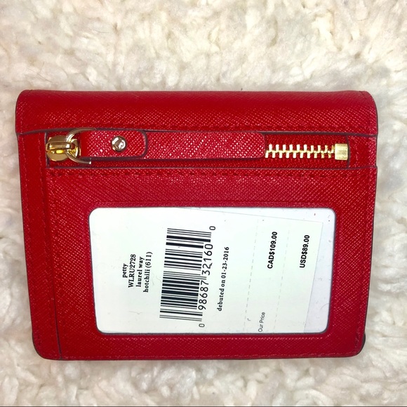 Kate Spade ❤️ red petty wallet - Picture 4 of 6